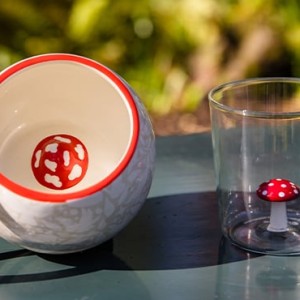 paddenstoelen mok 3D