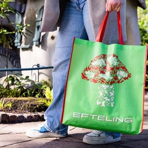 paddenstoelen shopper tas groot