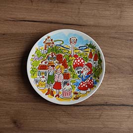 Bord 18cm - Sprookjesfiguren