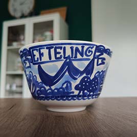 Kom - Delfts blauw