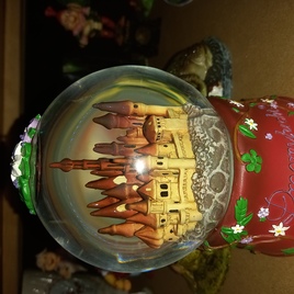 Droomvlucht Snowglobe met muziek