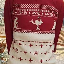 Wintertrui 2018 Rood