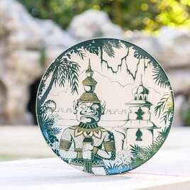 Dinerbord Indische Waterlelies