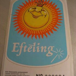 Parkeersticker efteling