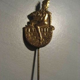 Speldje kleine boodschap (goud)