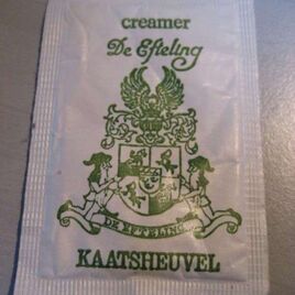 Creamer zakje Efteling (wapenschild)