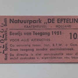 Entreeticket 1981