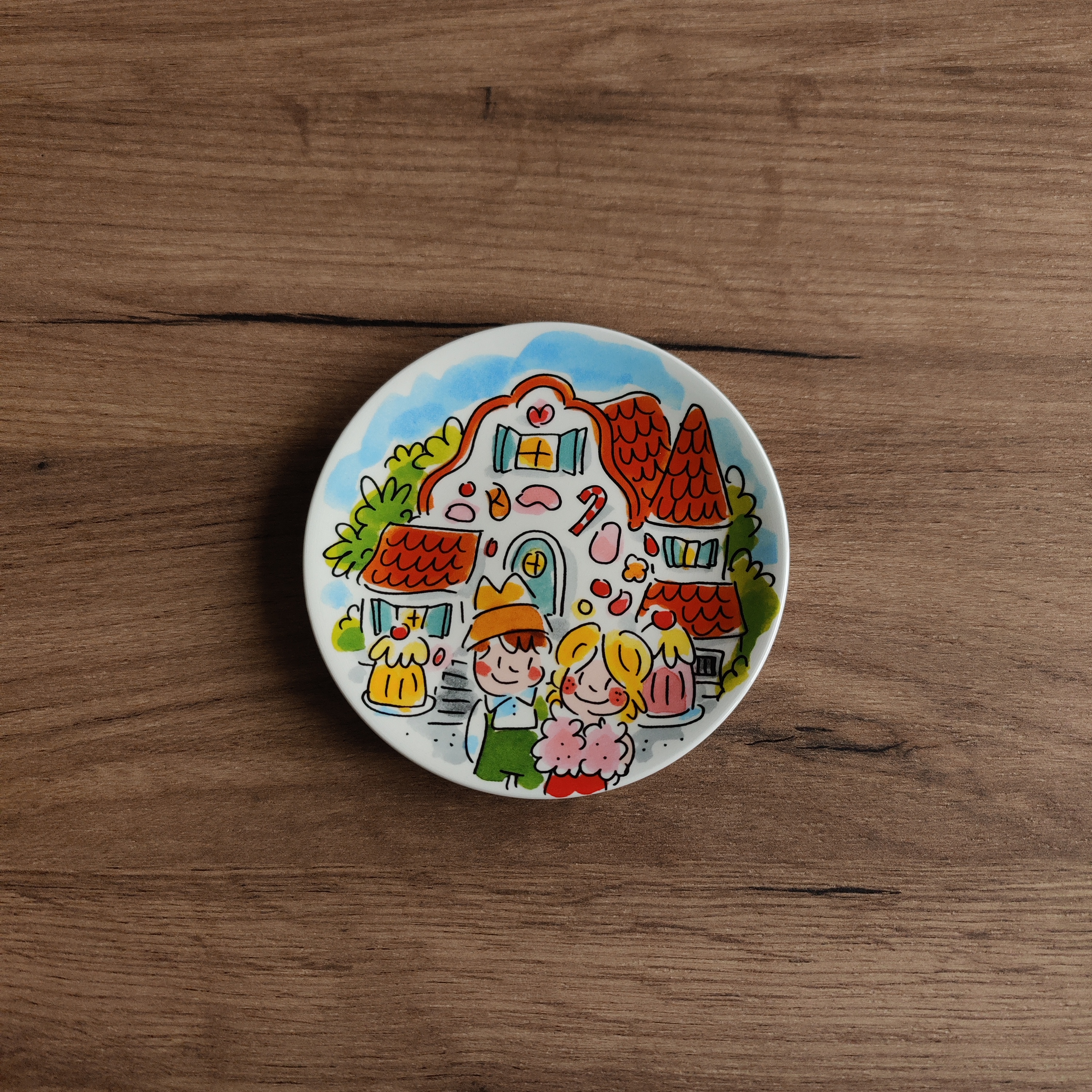 Bordje 12cm - Hans en Grietje