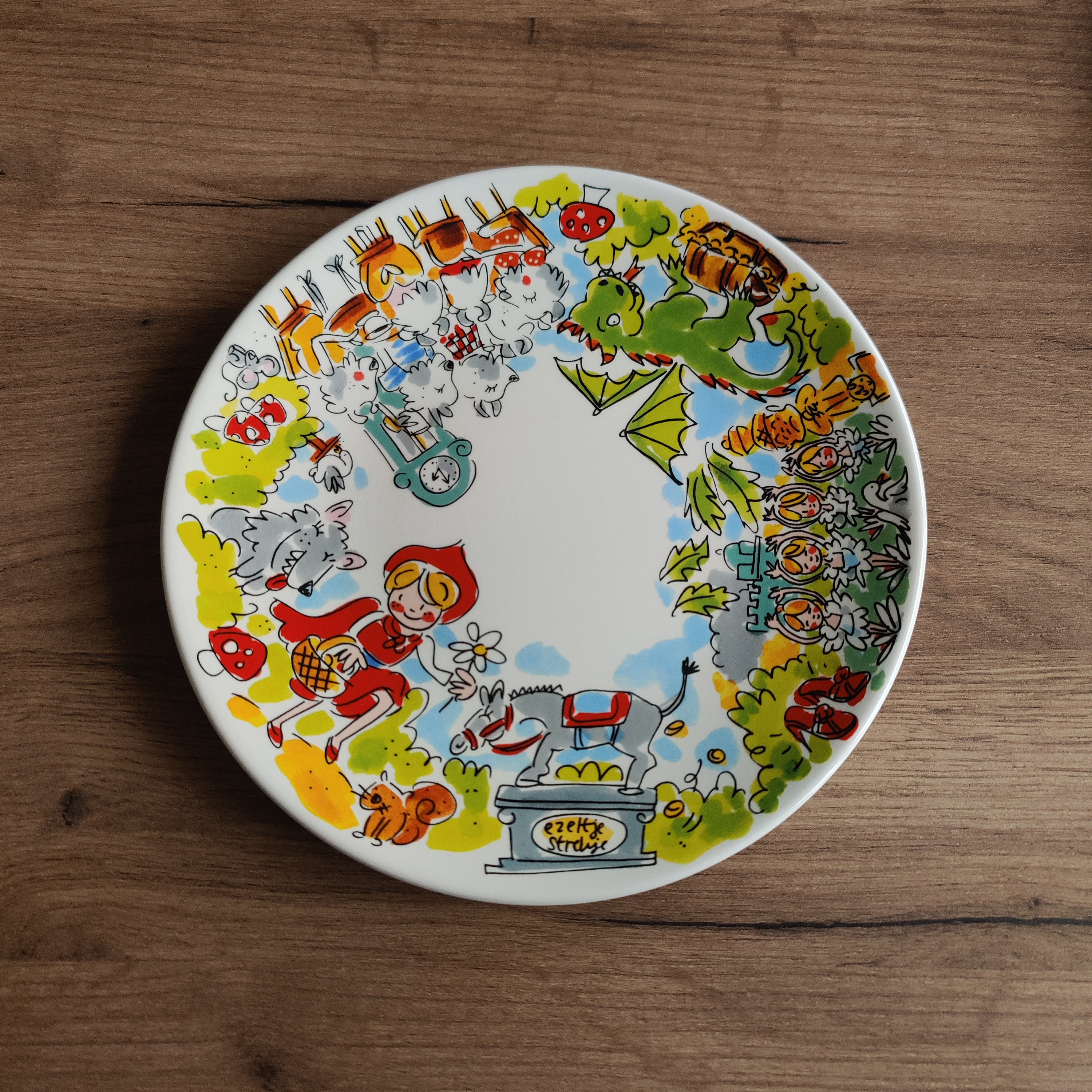 Bord 22cm - Efteling rondom