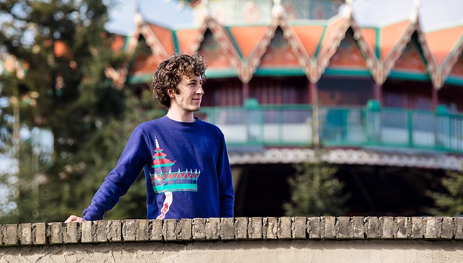 Geomatric sweater - Pagode