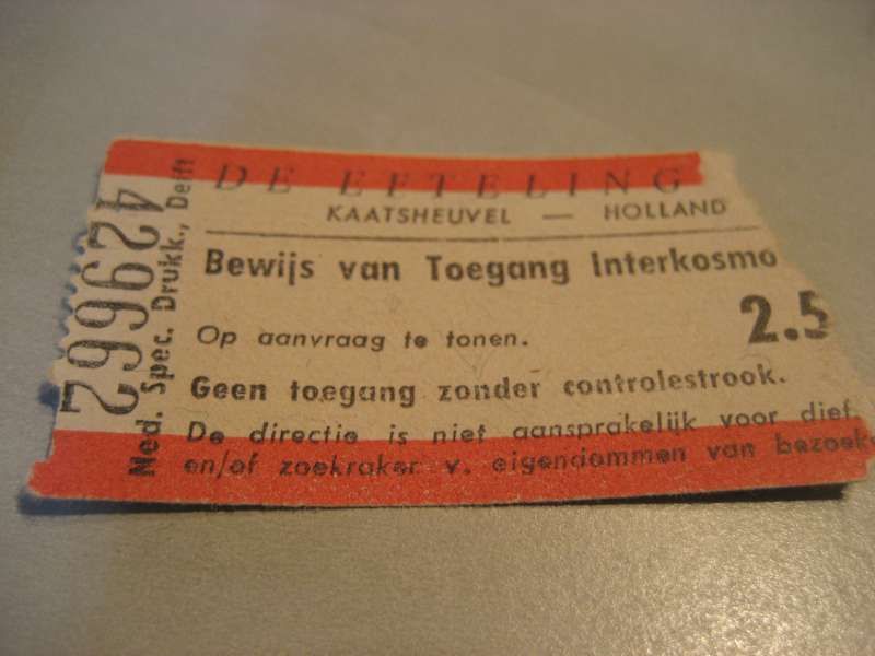 Entreeticket Interkosmos (2.50)
