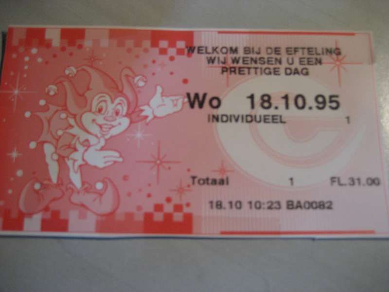 Entreeticket 1995