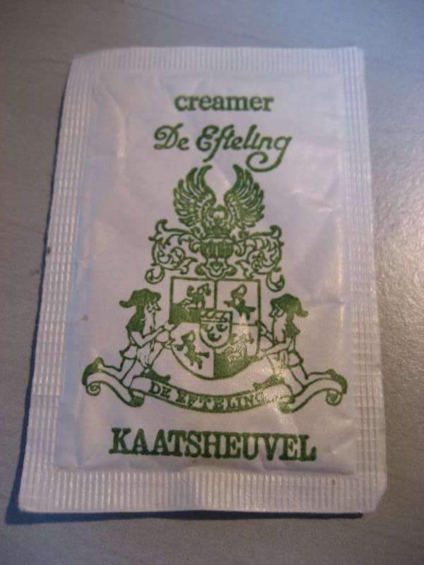 Creamer zakje Efteling (wapenschild)