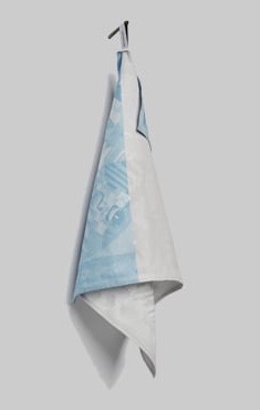 Theedoek blauw