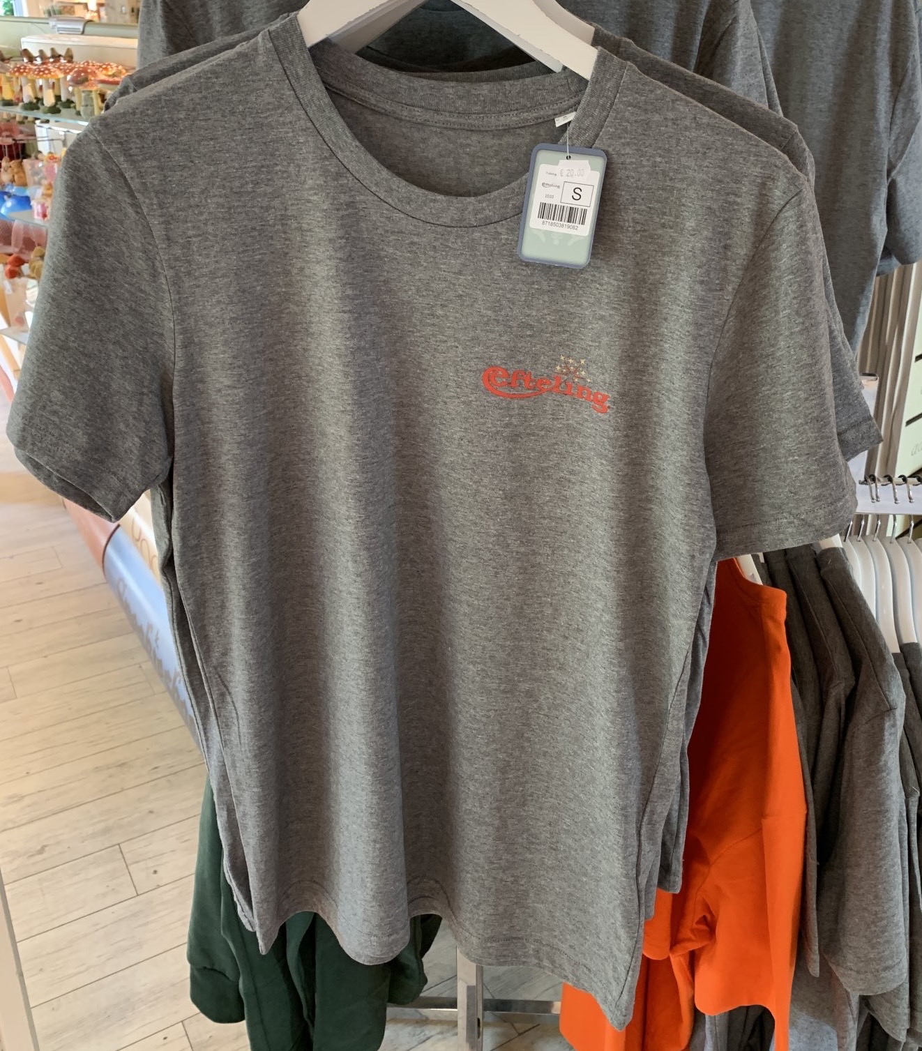 T-shirt Efteling grijs
